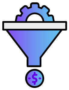 Marketing Funnel Icon