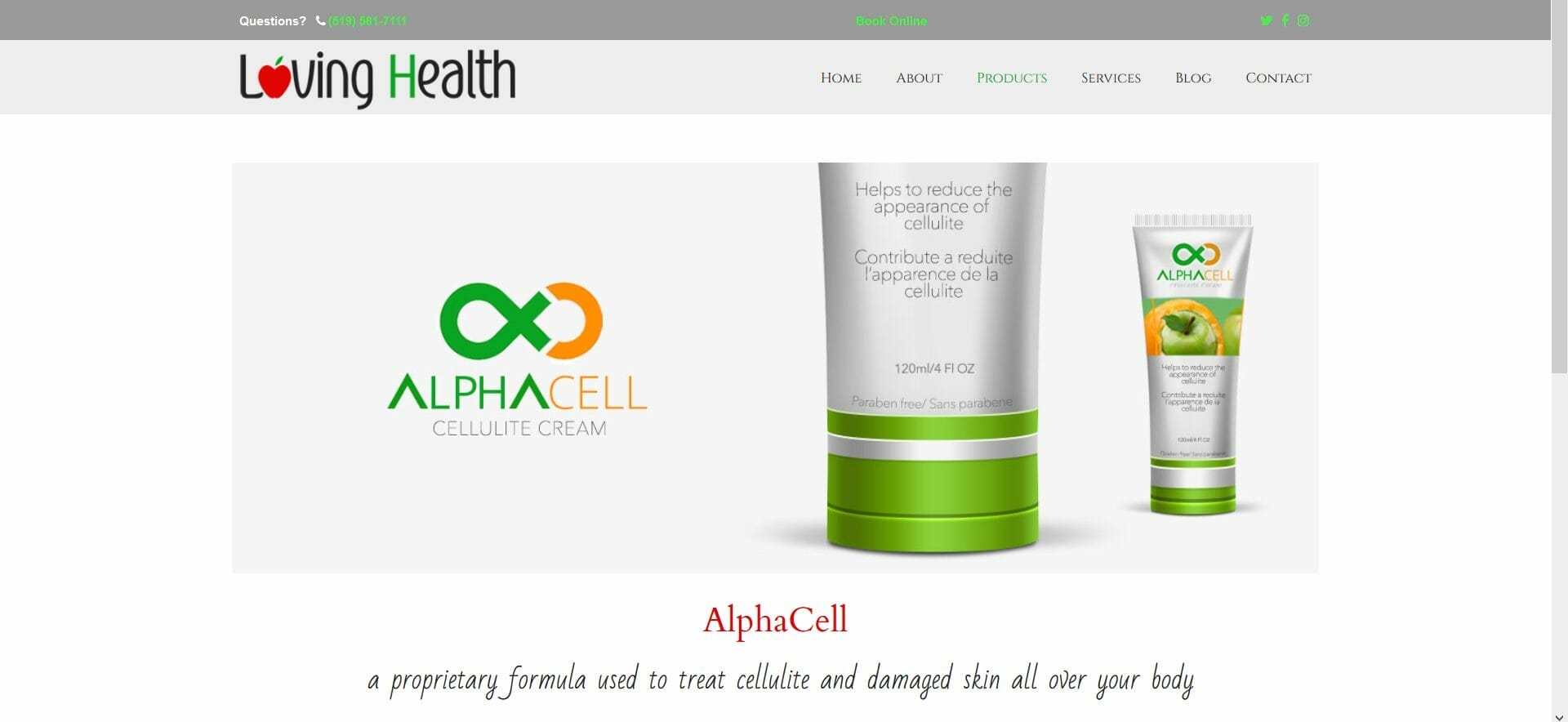 loving health clinic alpha cell