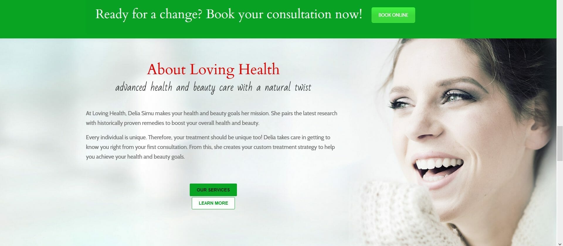 loving health cta