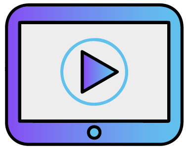 Video marketing icon for IceHound Marketing