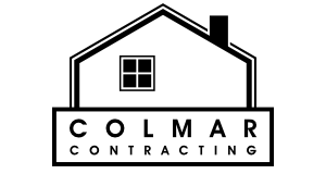 Colmar Contracting white logo