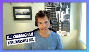 DJ Cunningham Learnstyle testimonial video on how to market your natural health practice