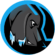 IceHound Marketing blue ice hound alternate logo