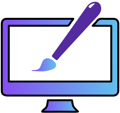 Website design icon for IceHound Marketing